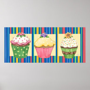 Póster Hello Cupcake - SRF