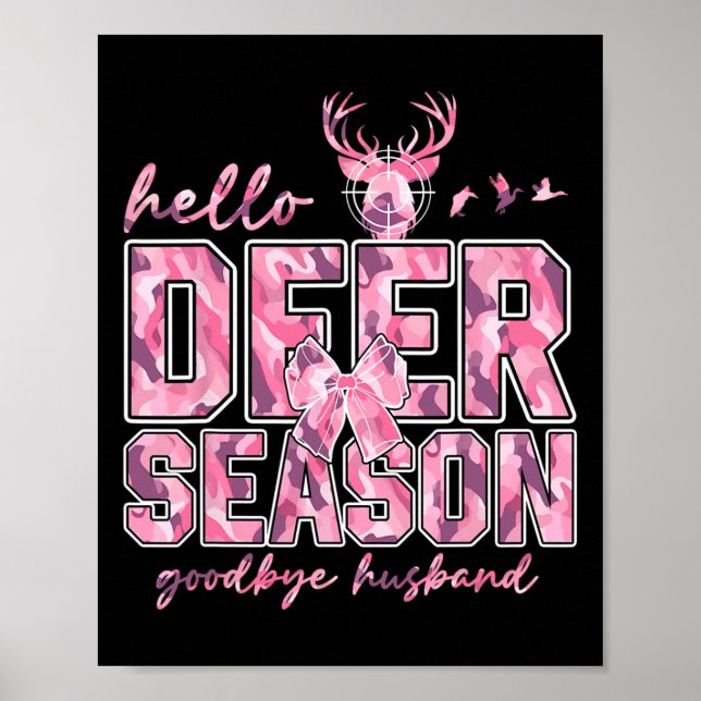Póster Hello Deer Season Goodbye Husbynd 5 (Frente)