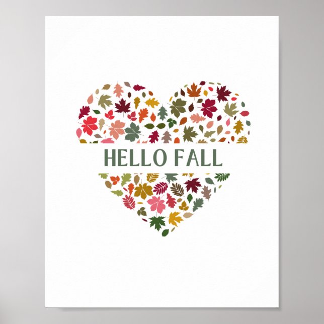 Póster Hello Fall (Frente)