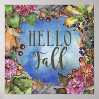 Hello Fall | Flores y hierbas de flores