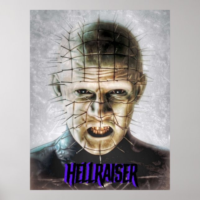 Póster Hellraiser Pinhead Horror (Frente)