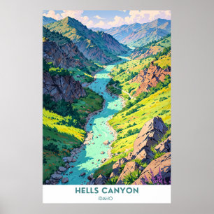 Póster Hells Canyon, Idaho