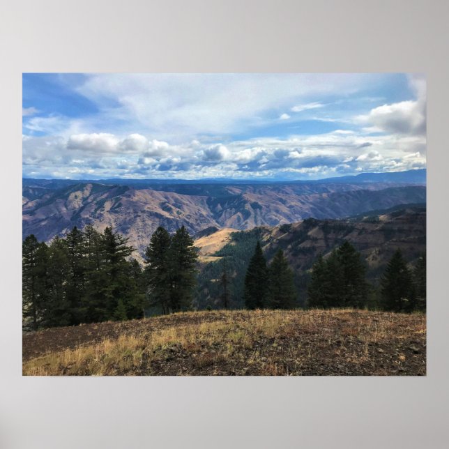 Póster Hells Canyon Scenic Byway, OR (Frente)