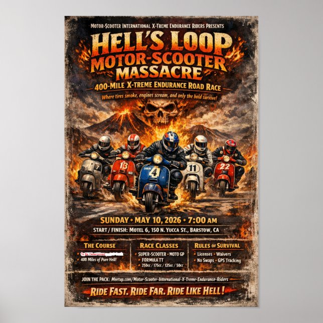 Póster Hell's Loop 2026 (Frente)