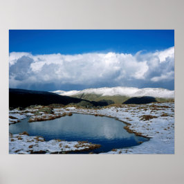 Póster Helvellyn England Holiday Card