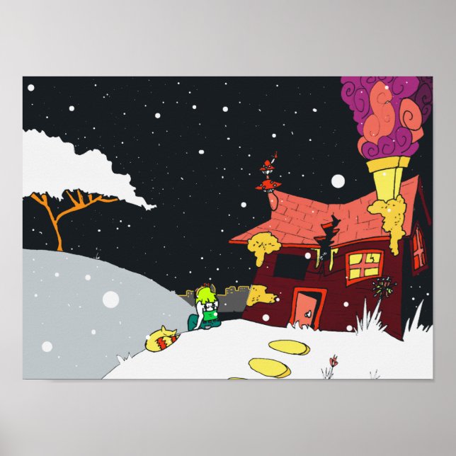 Póster Helvetica nueva por Finnlee Burge (Frente)