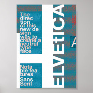 Póster Helvetica Poster