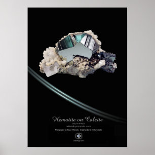 PÓSTER HEMATITE CALCITE