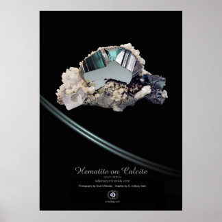 PÓSTER HEMATITE CALCITE