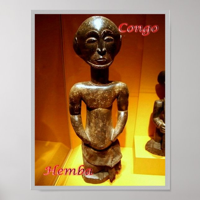 Póster Hemba Male - Congo (Frente)