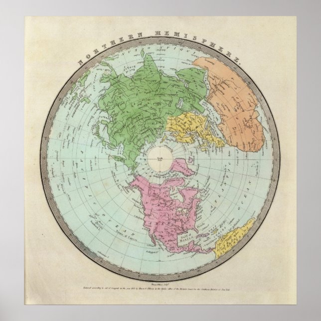 Póster Hemisferio Norte (Frente)