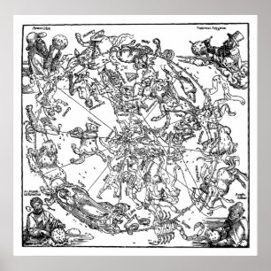 Póster Hemisferio norte