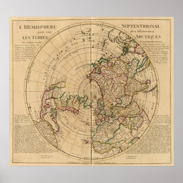 Póster Hemisferio Norte 5 (Frente)