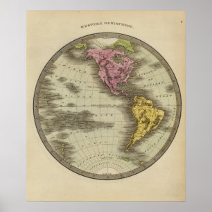 Póster Hemisferio Occidental 3