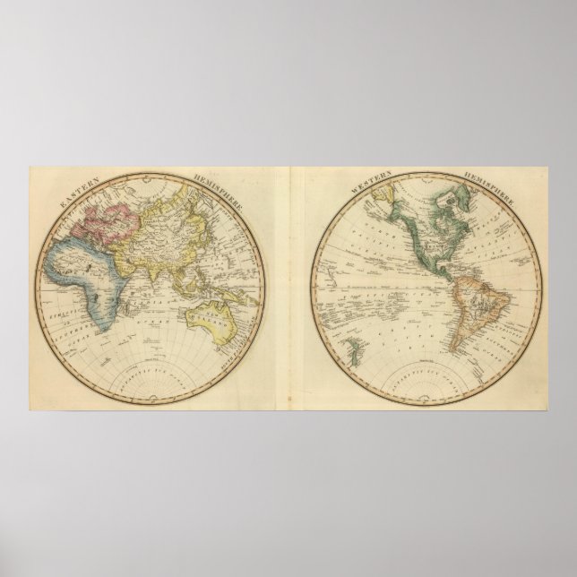 Póster Hemisferio Oriental 13 (Frente)