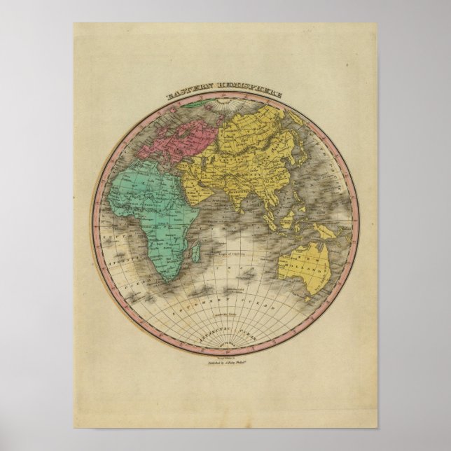 Póster Hemisferio Oriental 15 (Frente)