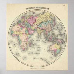 Póster Hemisferio Oriental 16