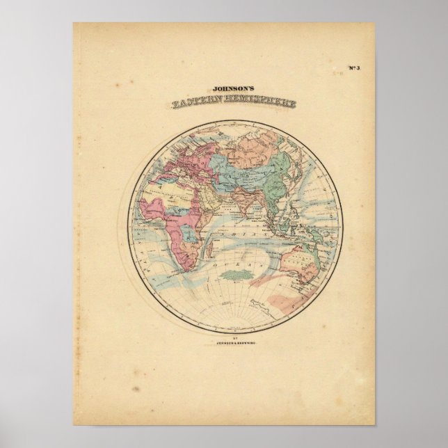 Póster Hemisferio Oriental 2 (Frente)