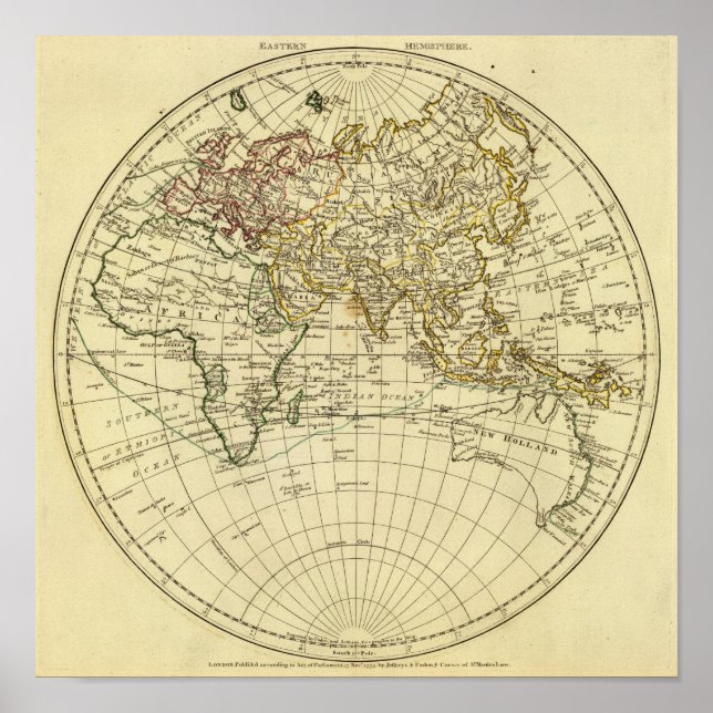 Póster Hemisferio Oriental 9 (Frente)