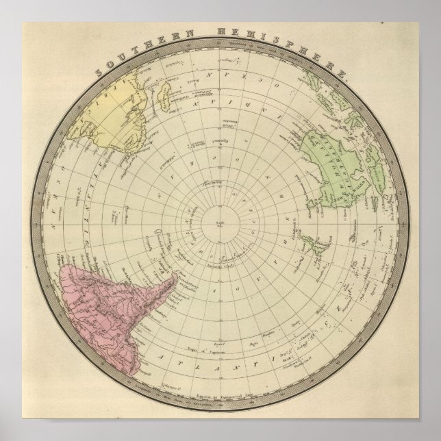 Póster Hemisferio Sur 3 (Frente)