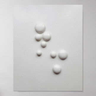 Póster Hemisferios de porcelana 2