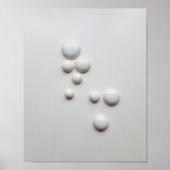 Póster Hemisferios de porcelana 2 (Frente)