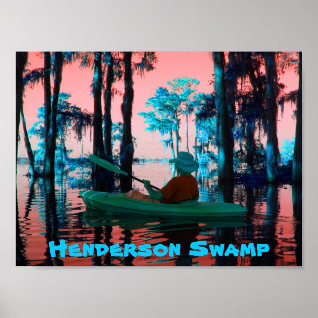 Póster Henderson Swamp Poster (Frente)