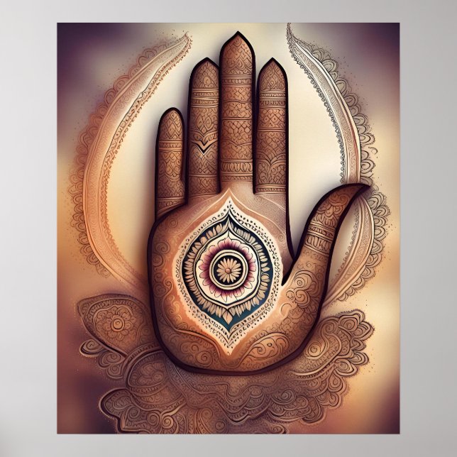 Póster Henna Designs (Frente)