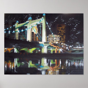 PÓSTER HENNEPIN BRIDGE TWINKLE