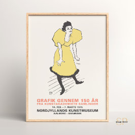 Póster Henri De Toulouse Lautrec Art Print Miss Polaire