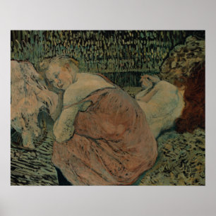 Póster Henri de Toulouse-Lautrec - Dos amigos