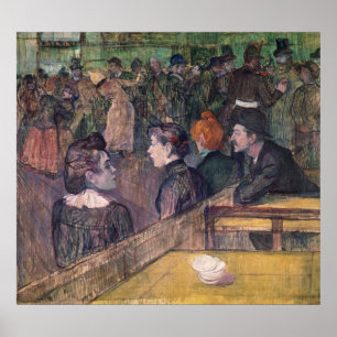 Póster Henri de Toulouse-Lautrec   En el Moulin de la Ga