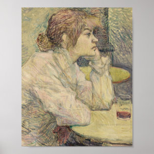 Póster Henri De Toulouse Lautrec - La resaca (Suzanne)