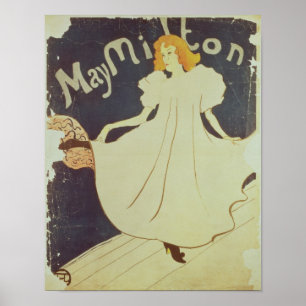Póster Henri de Toulouse-Lautrec May Milton, Francia