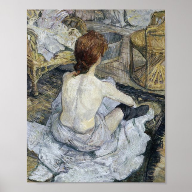 Póster Henri De Toulouse - Lautrec-Rousse (Frente)