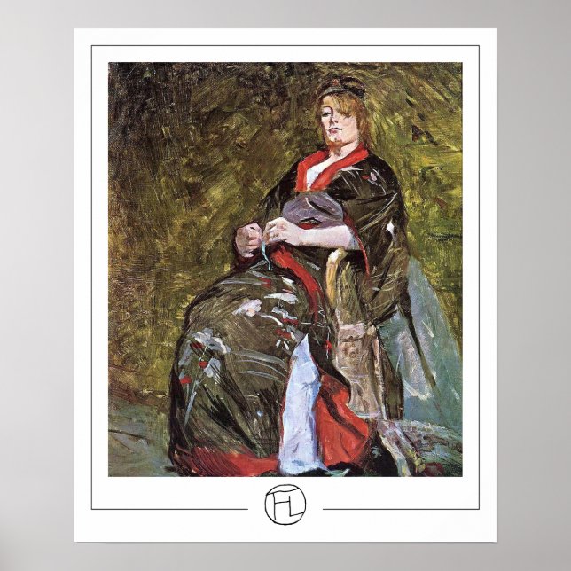 Póster Henri de Toulouse-Lautrec Zedign Art Poster #249 (Frente)