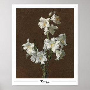 Póster Henri Fantin-Latour Zedign Art Poster #162