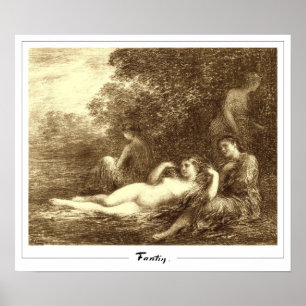 Póster Henri Fantin-Latour Zedign Art Poster #302