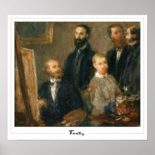 Póster Henri Fantin-Latour Zedign Art Poster #5