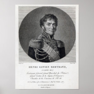 Póster Henri Gatien Bertrand