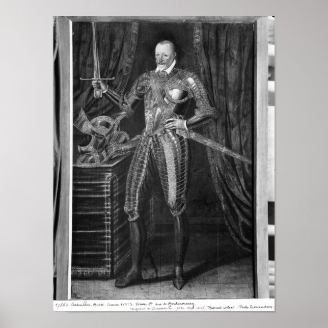 Póster Henri I  Duke of Montmorency (Frente)