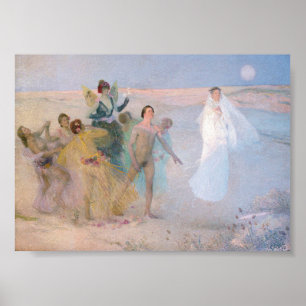 Póster Henri-Jean Guillaume Martin, Virtud del Vicio del 