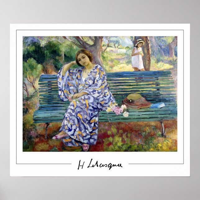 Póster Henri Lebasque Zedign Art Poster #282 (Frente)