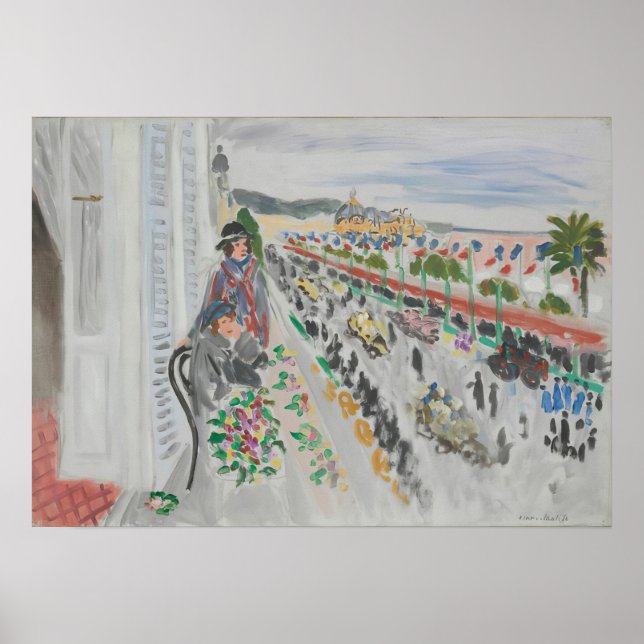 Póster Henri Matisse - Festival de las Flores - 1922 (Frente)