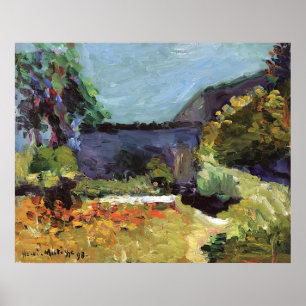 Póster Henri Matisse - Paisaje - 1898