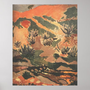 Póster Henri Matisse - Paisaje con arroyo (Arroyo con A