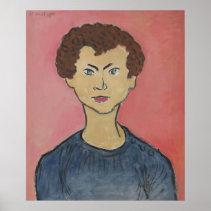 Póster Henri Matisse - Retrato de Allan Stein - 1907