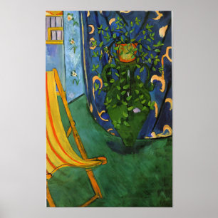 Póster Henri Matisse - Rincón del estudio del artista - 1