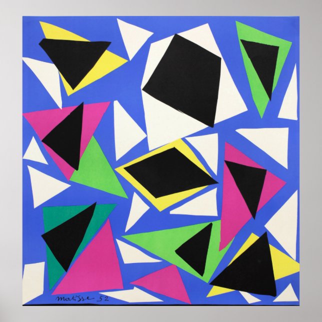 Póster Henri Matisse's Exhibition Poster (Frente)