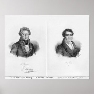 Póster Henri Montan Berton and Francois Adrien